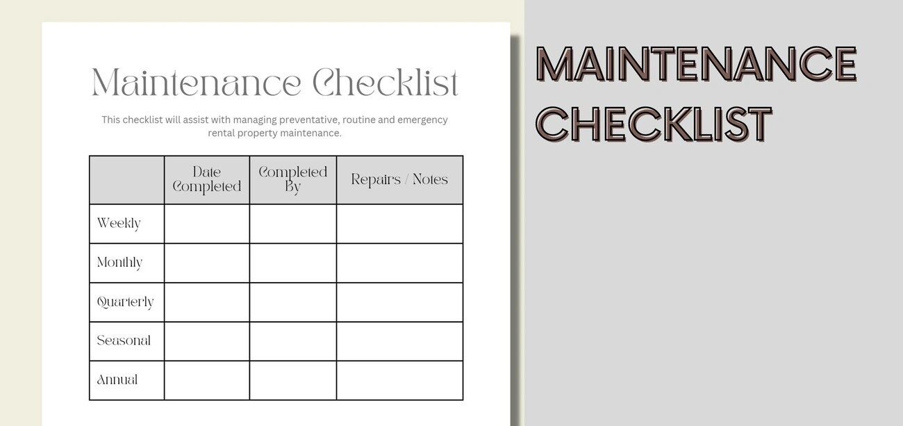 Inspect and Prepare the Property