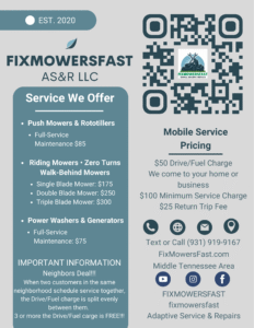 Fix Mowers Fast